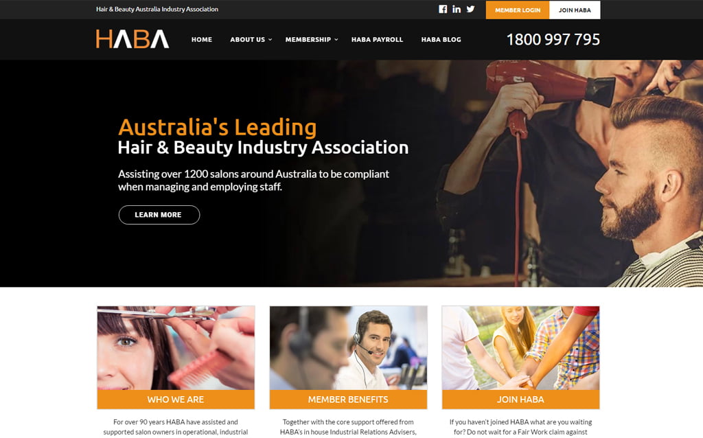Hair and Beauty Australia | Mr Digital - Website Design, Logos, Business  Websites