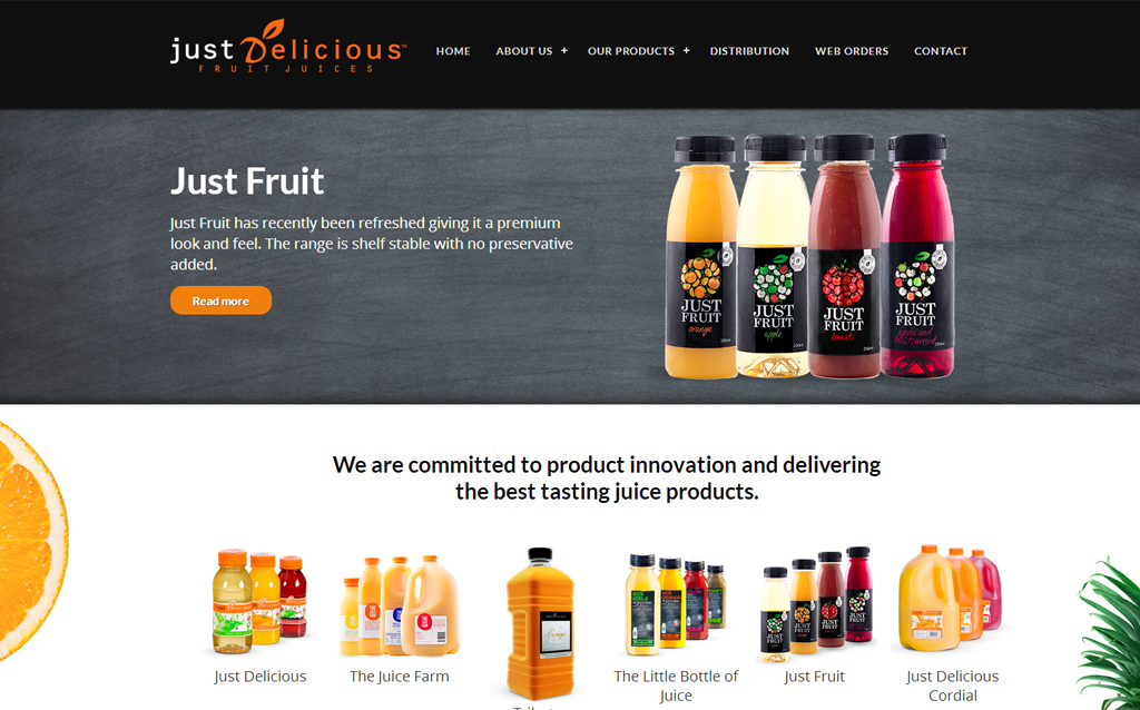 Just Delicious Fruit Juices
